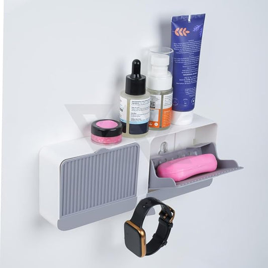 🧼✨ Trendy 2 in 1 Soap Holder – Premium Quality 🚿💎