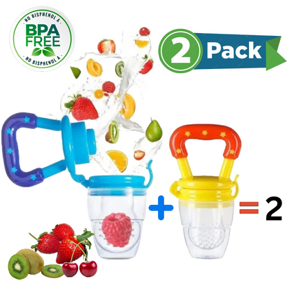BabyBite Fresh Fruit Feeder (Pack of 2) 🍓👶